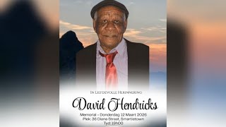David Hendricks Celebration of Life