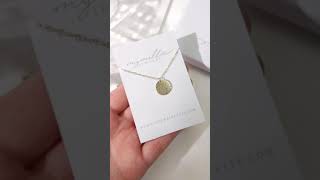 MyMillie Jewelry - Product Video - 13mm - Custom Fingerprint Necklace