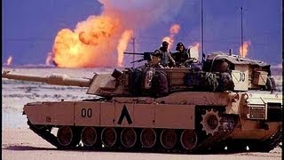 Tank footage- M1 Abrams Battle, Gulf War 1991