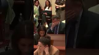 Courtroom Bursts out LAUGHING after Amber Heard…🤣🤣🤣 #shorts #johnnydepp #amberheard #funny