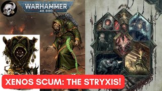 WARHAMMER 40000 LORE - RARE XENOS - THE STRYXIS