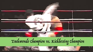 Taekwondo (ITF) Champion vs. Kickboxing Champion | Lawrence Kenshin