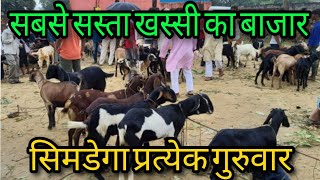 Sasta Deshi Bakri Mandi Simdega Jharkhand।देशी बकरी का सस्ता बाजार सिमडेगा झारखंड#binodsanu