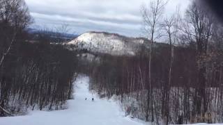 Mont Ste Marie Skiing - Top to Bottom