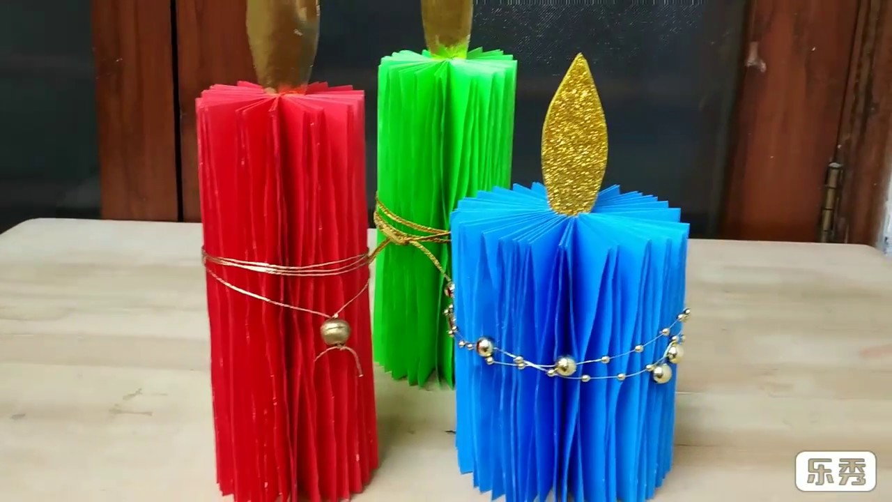 Diy Paper Candles Paper Craft Candle Decor Candle Making 55 Off