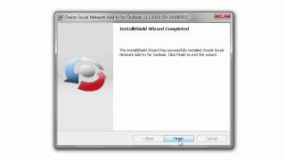 Configuring the Oracle Social Network Add-In for Microsoft® Outlook®