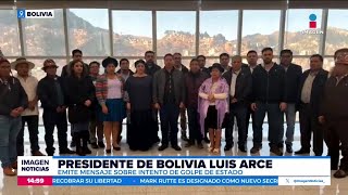 Luis Arce emite mensaje sobre el intento de golpe de Estado | Noticias con Crystal Mendivil