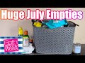 *HUGE JULY EMPTIES* BATH & BODY WORKS EMTIES PLUS MORE