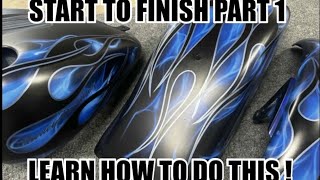 Realistic Flame Paint Tutorial Step by Step! (Part 1)⁠