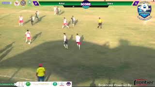 All Pakistan Foot Ball Tournament Kohat | #Kohat Vs #Wana l | 2022 1st Half