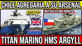 HMS Argyll: EL TITAN MARINO que Chile Agregaría a su Arsenal 🇨🇱🇬🇧 #Chile #Valparaiso #ViñaDelMar #CL