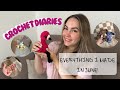 Crochet Diaries: Everything I Made and Crocheted | June 2024 |