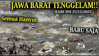 BARU SAJA JAWA BARAT HANYUT! Detik² Banjir Dahsyat Cimindi Bandung Hari ini! Warga Panik SemuaHanyut