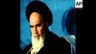 UNUSED 11 3 81 AYATOLLAH RUHOLLAH KHOMEINI SPEAKING IN TEHRAN