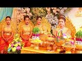 ពីធីមង្គលការ ពិធីហែលជំនូន ស្រុកមេមត់ ខេត្តត្បូងឃ្មុំ cambodian wedding ceremony 2024