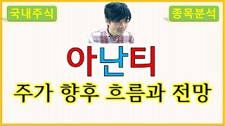 아난티 : 주가의 향후 흐름과 전망