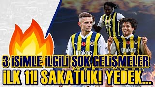 SONDAKİKA Fenerbahçe'ye Maç Öncesi Szymanski, Ferdi ve Osayi'de Sürpriz Gelişme! İşte Detaylar