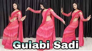 Gulabi Sadi | Viral Song | New Marathi Song | गुलाबी साड़ी | Dance video