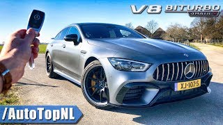 Mercedes-AMG GT 63 S 4Door REVIEW POV Test Drive on AUTOBAHN & ROAD by AutoTopNL
