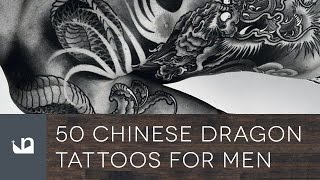50 Chinese Dragon Tattoos For Men