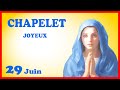 CHAPELET 🙏 Samedi 29 Juin - Mystères Joyeux