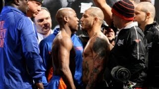 Floyd Mayweather Jr vs. Miguel Cotto - The WEIGH IN  @ FightFan.com