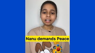 Nanu demands Peace | Salonayyy | Saloni Gaur