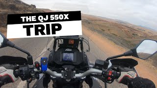 The QJ Motor SRT 550X trip