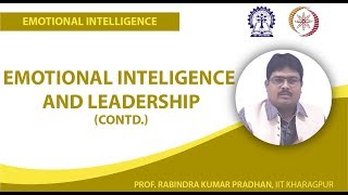 Emotional Intelligence an Leadership (Contd.)