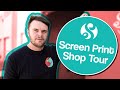 Screen Print Shop Tour - Stoked On Printing