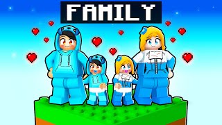 Having A LEGO FAMILY in Minecraft With Crazy Fan Girl!