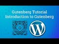 #1 Introduction to Gutenberg | WordPress Scripts | Gutenberg Tutorial | Custom Blocks | ES6 | ESNext
