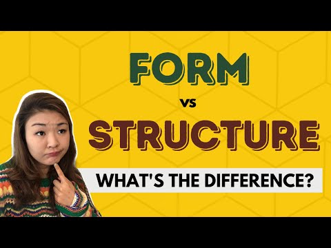 What is the effect of form and structure?