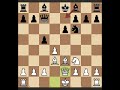 French Defense Rubenstein Variation: SEMI-OPEN GAMES #shorts #chess