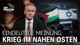 Eine Diskursanalyse: Wie Deutschland über den Krieg im Nahen Osten redet | ZDF Magazin Royale