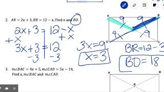 Rectangles Notes