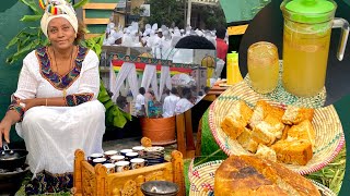 የጥምቀት ውሎ ከኔ ጋር ‼️‼️| የድስት ዳቦ አሰራር| ቀላል ብርዝ አሰራር