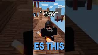 Top 10 most subscribed Roblox Bedwars YouTubers