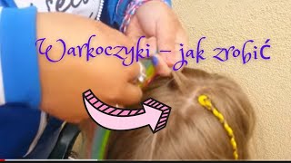 Warkoczyki z syntetycznymi włosami jak zrobic ( syntetic hair braid )