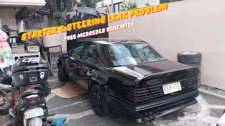 STARTER \u0026 STEERING PROBLEM OF THE MERCEDES BENZ W124