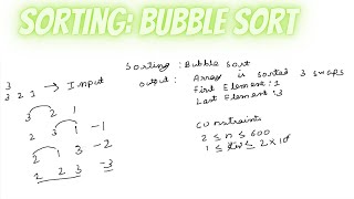 Sorting | Bubble Sort | Hackerrank | Java