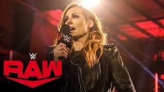 Becky Lynch announces she’s pregnant: Raw, May 11, 2020
