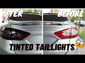 How To Tint Taillights With Film || Easiest Tint Ever! ||