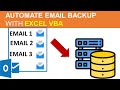 Automate Email Back-up with Excel VBA
