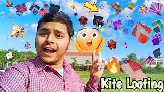 Machhi Kite Looting On Ground 😱 *Flying kite* Cutting Kite