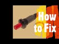 How to Fix Gas Grill Igniter No Spark Piezo Ignition Troubleshooting QUICK FIX Push Button Igniter