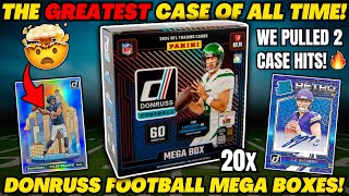 *OPENING A $1,300+ CASE OF FOOTBALL CARDS!🚨 2024 DONRUSS MEGA BOXES! (WE PULLED 2 DOWNTOWNS🤯)