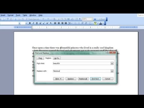 How to Change Multiple Words in Microsoft Word : Microsoft Word & Excel How to Change Multiple Words in Microsoft Word : Microsoft Word & Excel