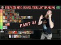 Stephen King Novel Tier List Ranking - Part 4 - The Horror Show - Hail To Stephen King EP222