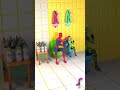 Surprise in the toilet #spiderman #marvel #animation